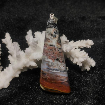 Opalized Petwood Anhänger